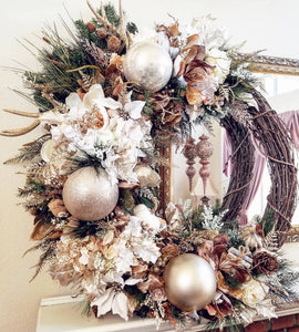 The Rustic Vintage Glam Fantasy Wreath (Limited Edition)